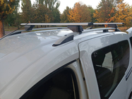 Renault Dokker 2013-2022 гг. Багажник поперечины на стандартные рейлинги с замком Wizard V1 (2 шт) фото 1
