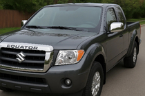 Suzuki Equator 2009- гг. Накладки на Зеркала (2 шт, Нержавейка) фото 3