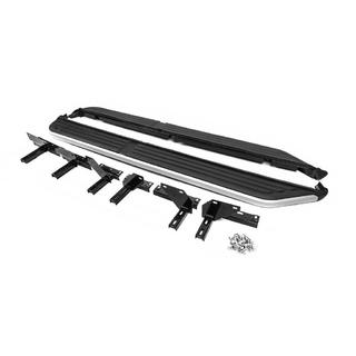 Боковые Подножки Niken (2 шт., Алюминий) Land Rover Freelander II 2006–2014 гг. фото 1