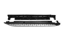 Mercedes GLE/ML class W166 2011-2018 гг. Боковые пороги Оригинальный дизайн (2 шт., Алюминий) фото 6