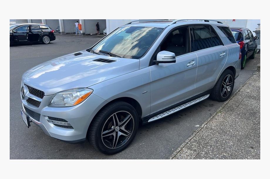Mercedes GLE/ML class W166 2011-2018 гг. Боковые пороги Оригинальный дизайн (2 шт., Алюминий) Фото 3