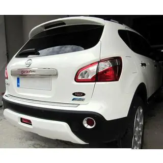Задний диффузор Meliset (под покраску) Nissan Qashqai 2007-2010 гг. фото 1