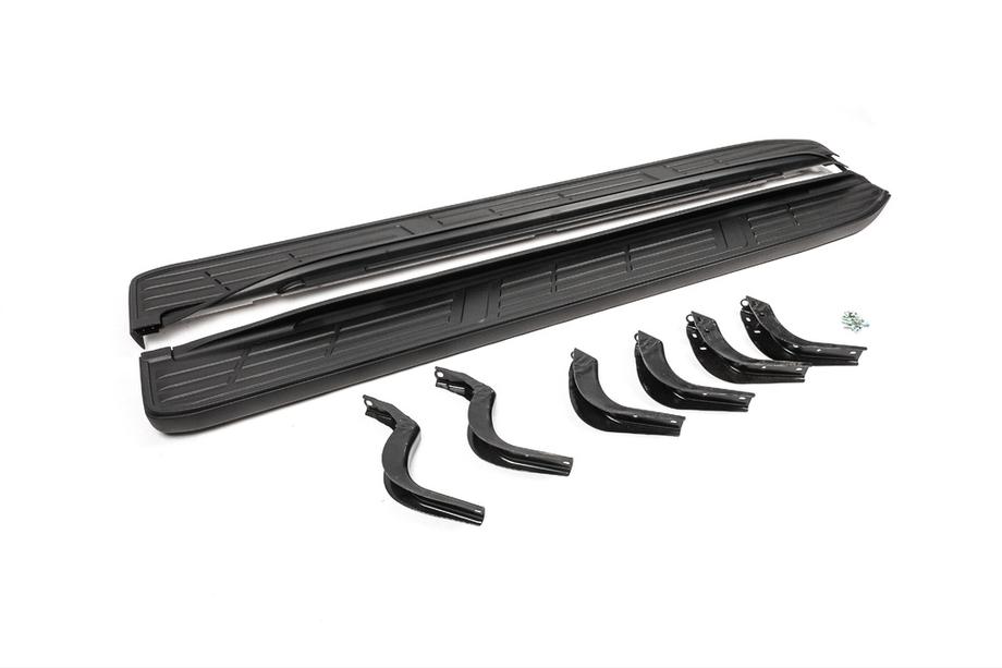 Toyota Land Cruiser Prado 150 2009-2023 гг. Боковые Подножки OEM (2 шт., Алюминий) Image