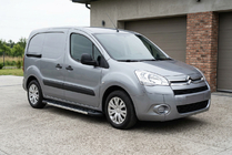 Citroen Berlingo 2008-2018 гг. Боковые пороги RedLine V1 (2 шт., алюминий) фото 1