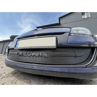 Зимняя накладка на решетку радиатора (2009-2013, нижняя) Renault Megane III 2009-2016 гг. фото 2
