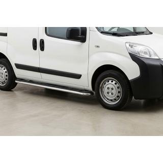 Боковые Подножки Maydos V1 (2 шт., Алюминий и Нержавейка) Peugeot Bipper 2008-2017 гг. фото 1