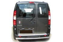 Fiat Doblo I 2001-2005 гг. Задняя защита AK002 (нерж. сталь) фото 1