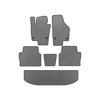 Коврики EVA (3 ряда, Серые) Seat Alhambra 2010- гг.