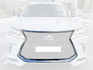 Lexus LX570/450d 2008-2022 гг. Хромированная окантовка решетки радиатора (для TRD 2016+) фото 1