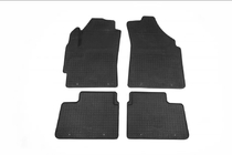 Daewoo Matiz 1998-2008 гг. Резиновые коврики (4 шт, Polytep) фото 1
