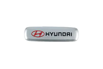 Hyundai Алюминиевый шильдик для ковриков (1 шт) фото 1