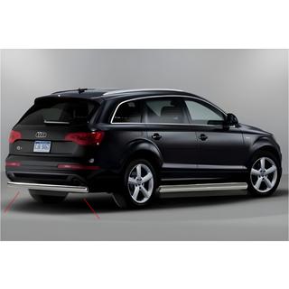 Задняя защита AK002 (нерж. сталь) Audi Q7 2005-2015 гг.