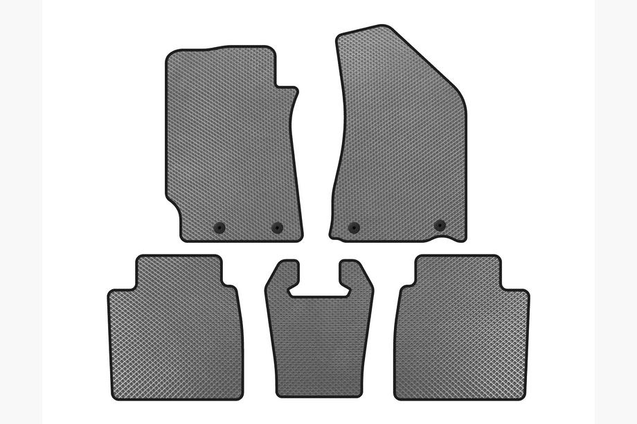 Geely Emgrand EC8 Коврики EVA (SD, Серый) Image