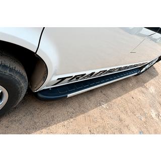 Боковые Подножки Duru (2 шт., Алюминий) Volkswagen T5 Transporter 2003-2010 гг. фото 1