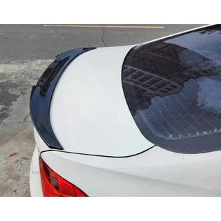 Спойлер M4-Style (для F30/F80, черный глянец) фото 1