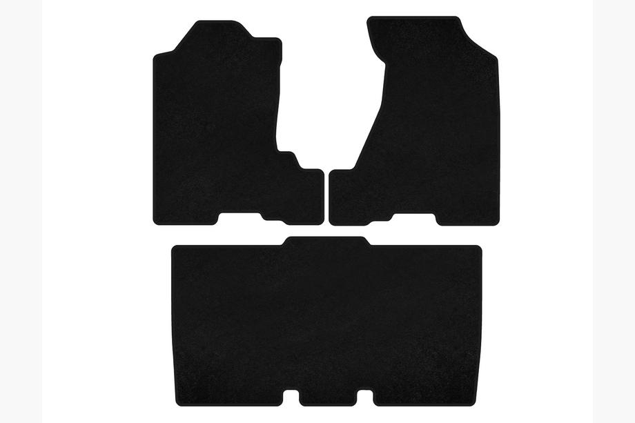 Honda Element 2003-2011 гг. Текстильные коврики Premium (Черный) Image