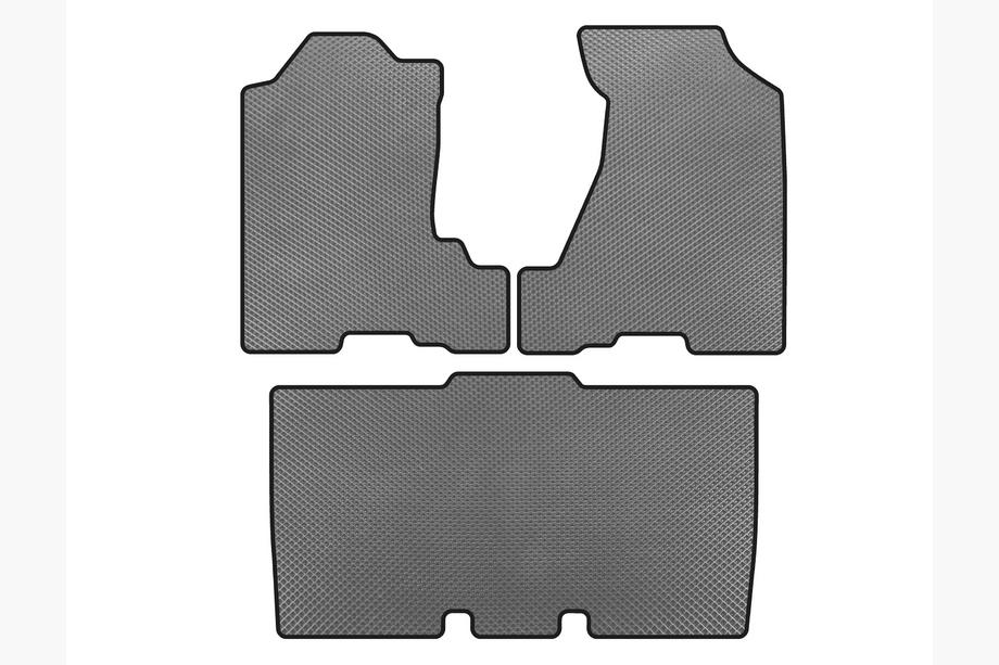 Honda Element 2003-2011 гг. Коврики EVA (Серый) Image