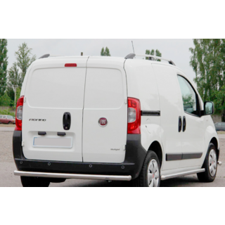 Задняя защита нержавейка Fiat Fiorino/Qubo 2008-2024 гг. фото 3