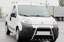 Fiat Fiorino/Qubo 2008-2024 гг. Кенгурятник WT006 (нержавейка) фото 2