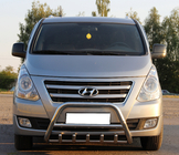 Hyundai H300, H1, Starex 2008-2020 гг. Кенгурятник WT003 (нержавейка) фото 1