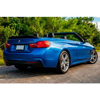 Спойлер PSM-Style (для F33, Черный Глянец) BMW 4 серия F32/F33/F36 2012-2020 гг. фото 1
