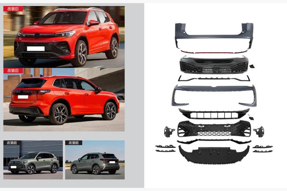 Volkswagen Tiguan 2023- гг. Полный обвес R-Line Image
