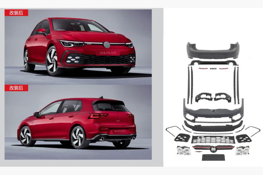Volkswagen Golf 8 2019- гг. Полный Обвес GTI Image