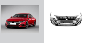 Volkswagen Arteon 2017-2025 гг. Передний бампер R-Line (для 2021+) фото 4