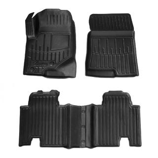Резиновые коврики Stingray 3D (4 шт) SsangYong Musso ІІ 2018- гг.