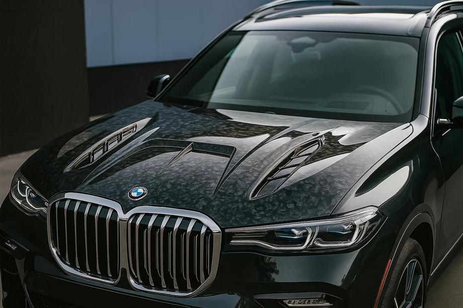 BMW X7 G07 2019- гг. Капот (Кованный карбон) Image
