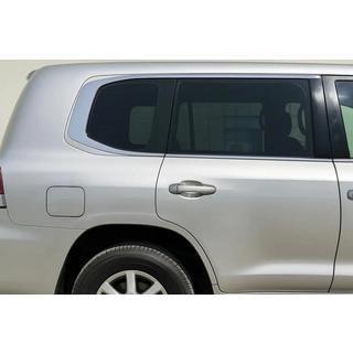 Полный комплект оконных молдингов Дизайн 2025 (2008-2015, нержавейка) Lexus LX570/450d 2008-2022 гг. фото 2