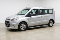 Ford Connect 2014-2021 гг. Боковые Подножки Maydos V1 (2 шт., нержавейка) Макси База фото 1