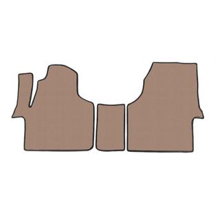 Резиновые Коврики Carsuit V1 (Бежевые) Volkswagen Crafter 2006-2016 гг. фото 1