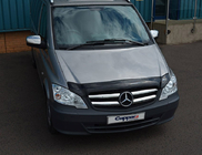 Mercedes Vito W639 2004-2014 гг. Дефлектор капота (2010-2014, EuroCap) фото 4