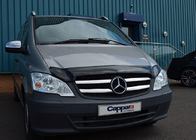 Mercedes Vito W639 2004-2014 гг. Дефлектор капота (2010-2014, EuroCap) фото 6