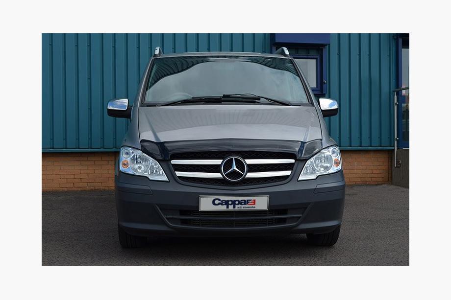 Mercedes Vito W639 2004-2014 гг. Дефлектор капота (2010-2014, EuroCap) Image