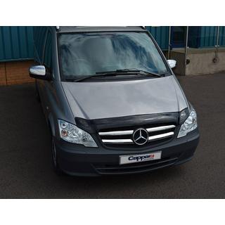 Дефлектор капота (2010-2014, EuroCap) Mercedes Viano 2004-2014 гг. фото 4