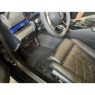 Текстильные коврики Premium (Для G60/61, Черный) BMW 5/i5 серия G60/G60E/G61 2023- гг. фото 1