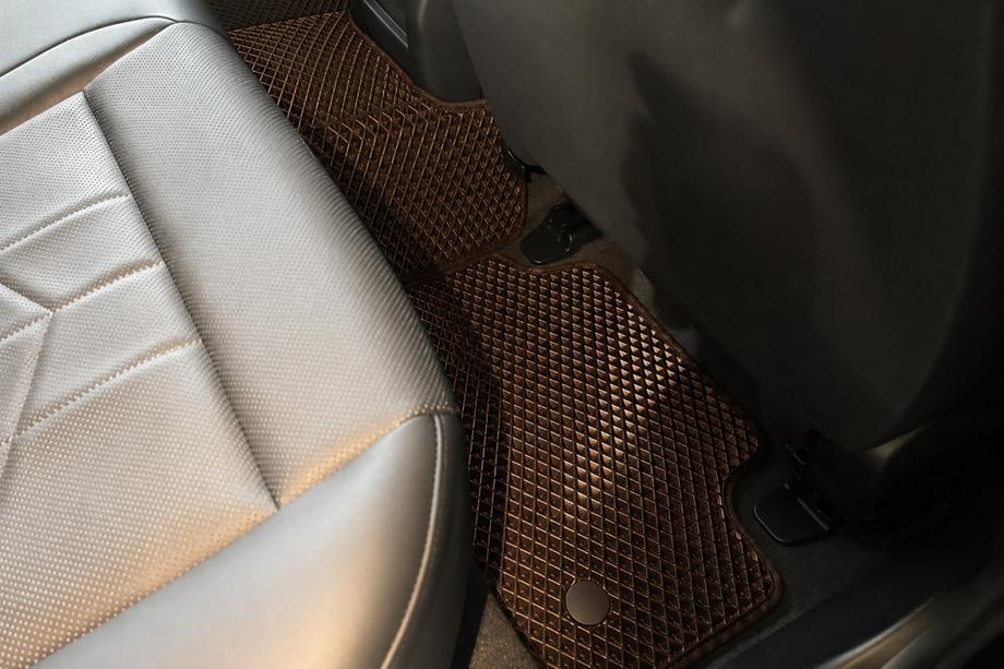 BMW 5/i5 серия G60/G60E/G61 2023- гг. Коврики EVA (Для G60/61, Коричневые) Фото 3