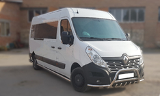 Renault Master 2011-2023 гг. Кенгурятник WT003-Exlusive (нерж. сталь) фото 1