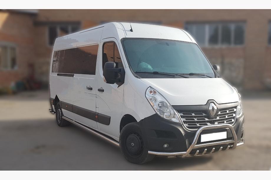 Renault Master 2011-2023 гг. Кенгурятник WT003-Exlusive (нерж. сталь) Image