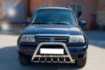 Suzuki Vitara 1998-2006 гг. Кенгурятник WT004 Нержавейка фото 1