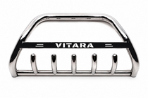 Suzuki Vitara 1998-2006 гг. Кенгурятник WT004 Нержавейка фото 4