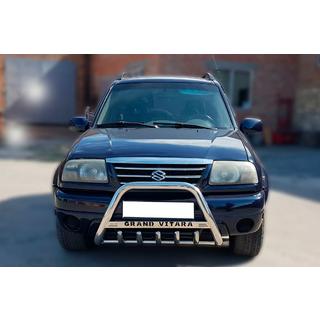 Кенгурятник WT004 Нержавейка Suzuki Vitara 1998-2006 гг. фото 1