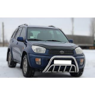 Передняя Дуга WT002 (Нержавейка) Toyota Rav 4 2001-2005 гг. фото 2