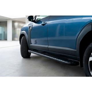 Боковые Подножки Bosphore Black (2 шт., Алюминий) Dacia Duster 2024- гг. фото 1
