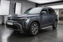 Renault Duster 2024- гг. Боковые Подножки Shining V1 (2 шт., Алюминий) фото 1