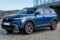 Renault Duster 2024- гг. Боковые Подножки Maya Blue (2 шт., Алюминий) фото 1