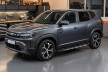 Renault Duster 2024- гг. Боковые Подножки Bosphore Grey (2 шт., Алюминий) фото 1