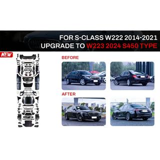 Комплект рестайлинга в W223 AMG Line (с дверными ручками и вставками)